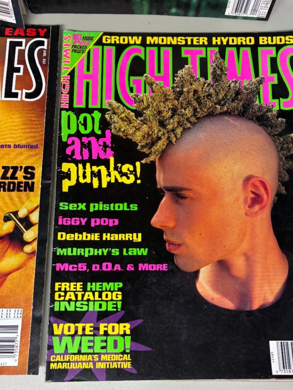 Vintage High Times Magazine Lot Of (8) 1996 Kurt Cobain Wu-Tang Clan Cannabis